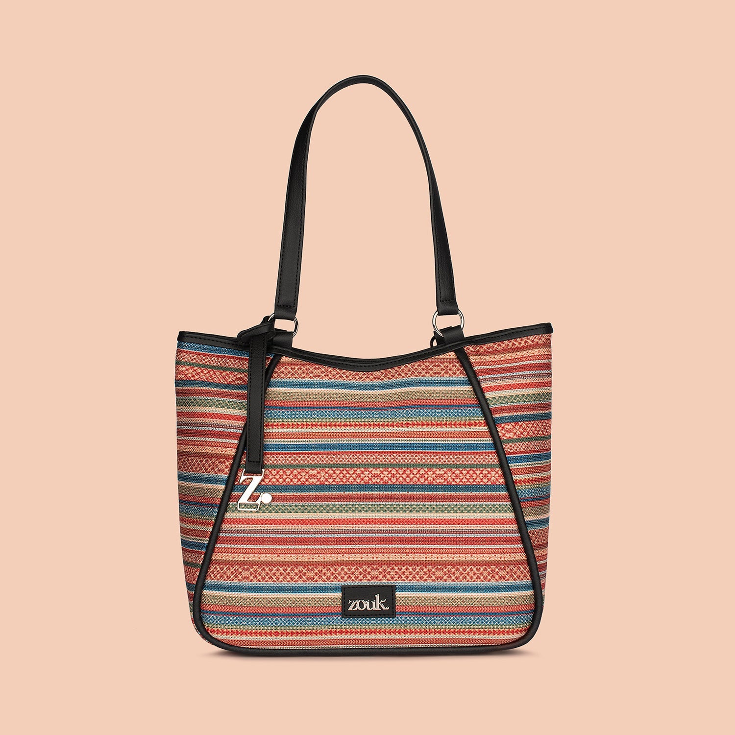 ZIP-Rhea Kapoor Naisha Tote Bag - Assam Tapestry