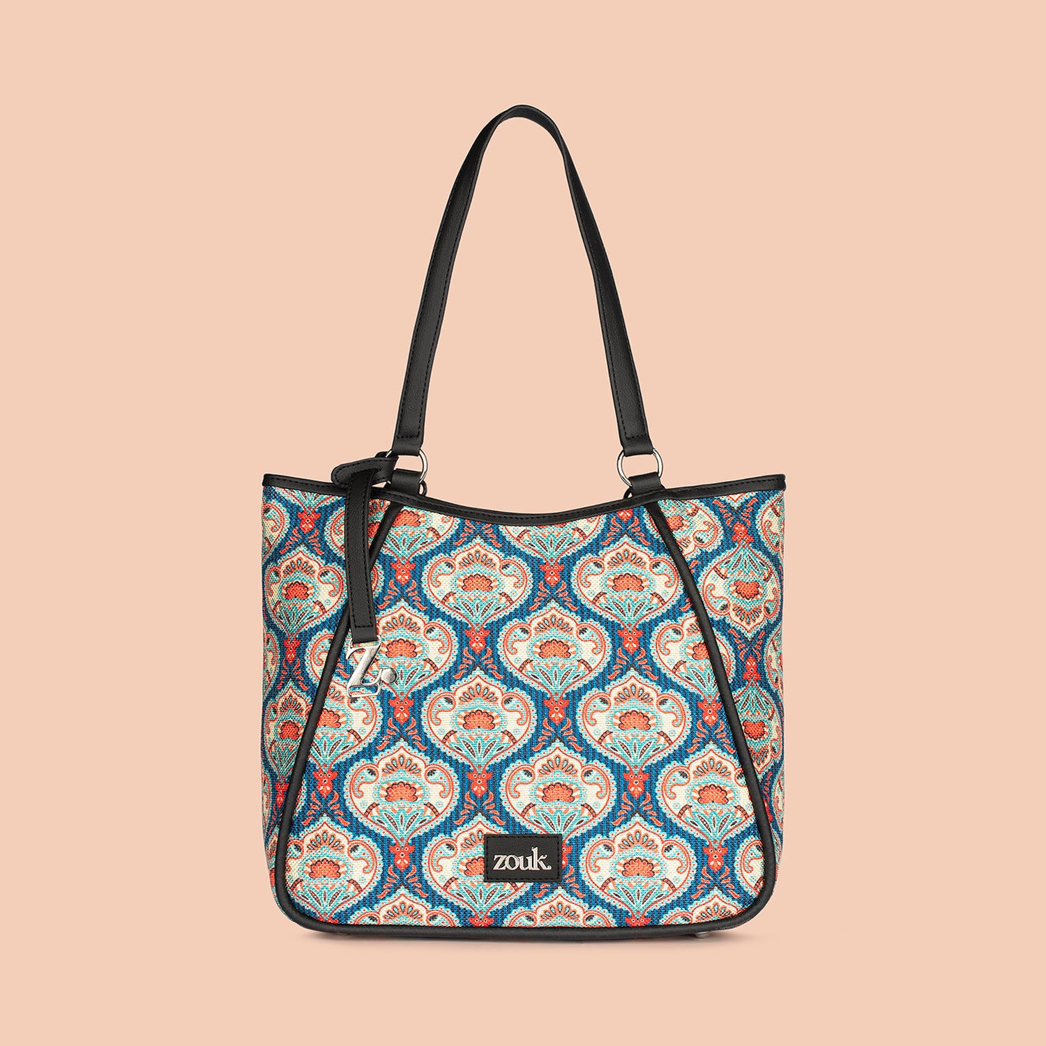 Rhea Kapoor Naisha Tote Bag - Kovil Blue