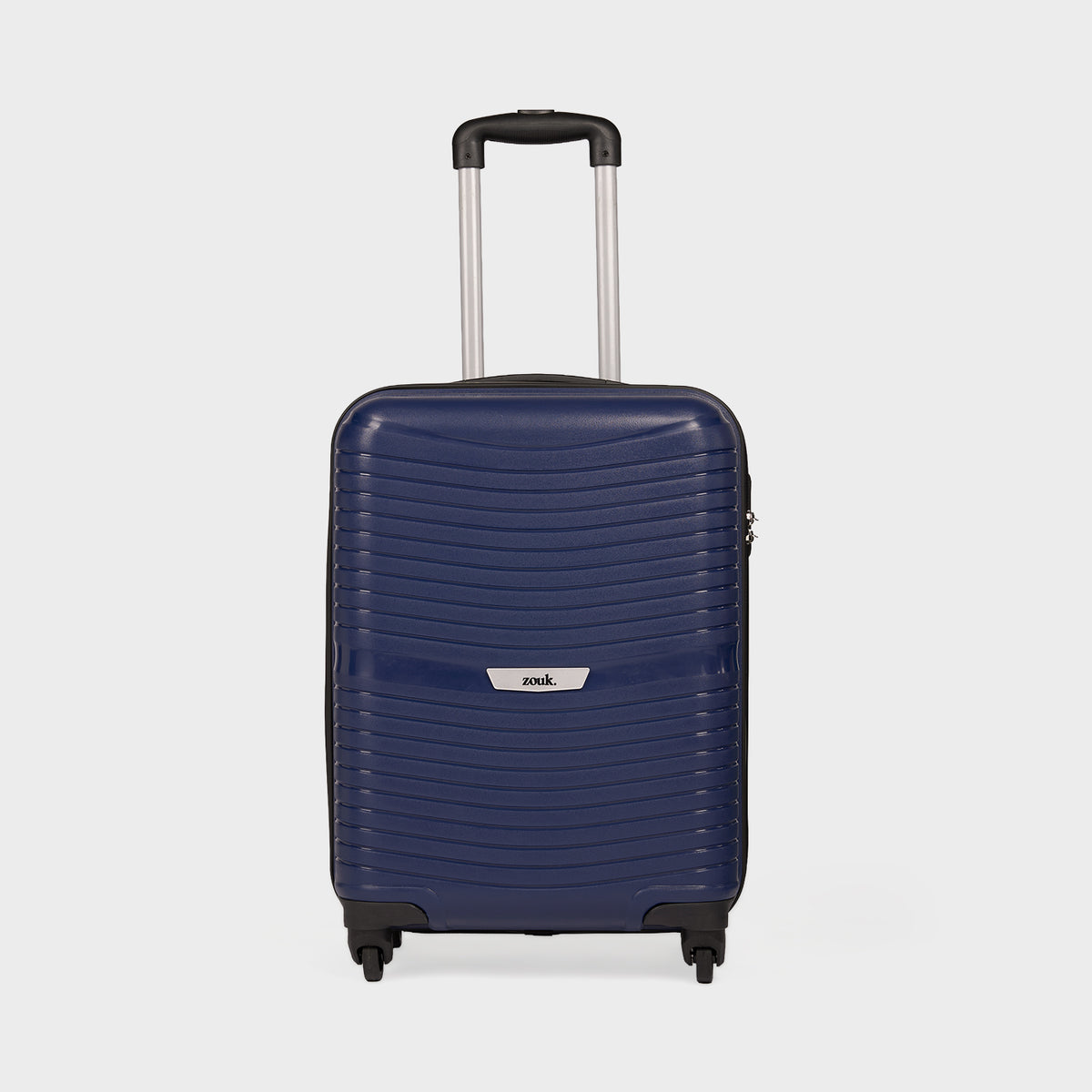 Navy Zoya Trolley Bag Combo Set of 3 (Cabin & Medium & Large)