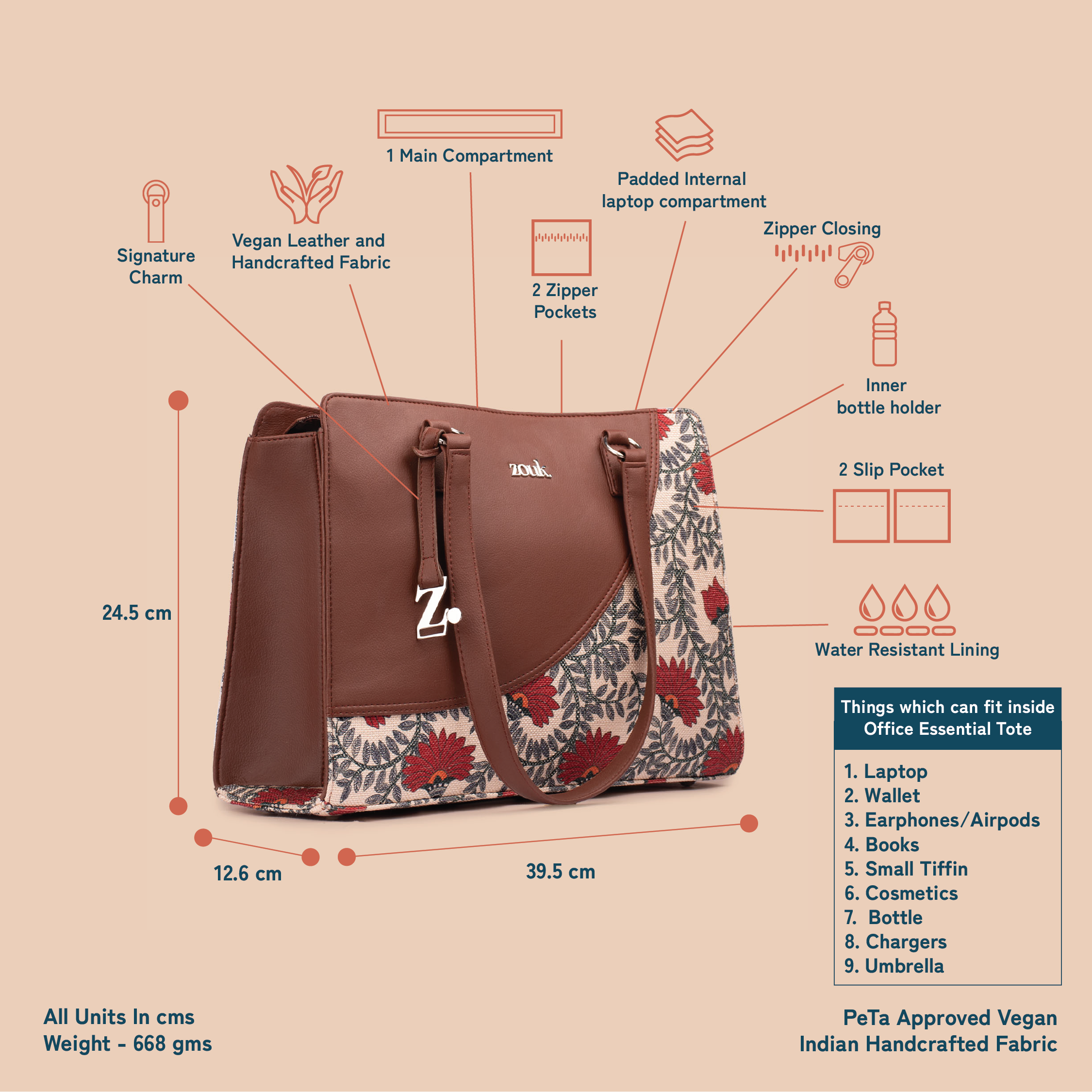 Nawabi Couture Office Essential Bag