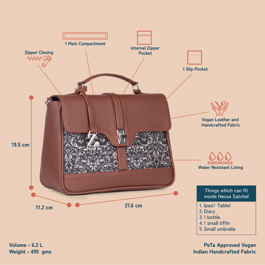 Kriti Sanon - Lattice Lace Nessa Satchel