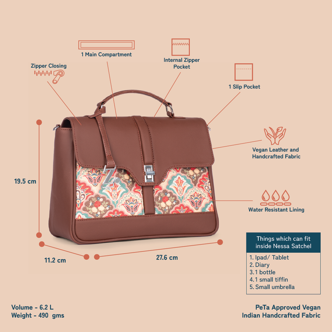 Kriti Sanon - Mughal Art Multicolor Nessa Satchel