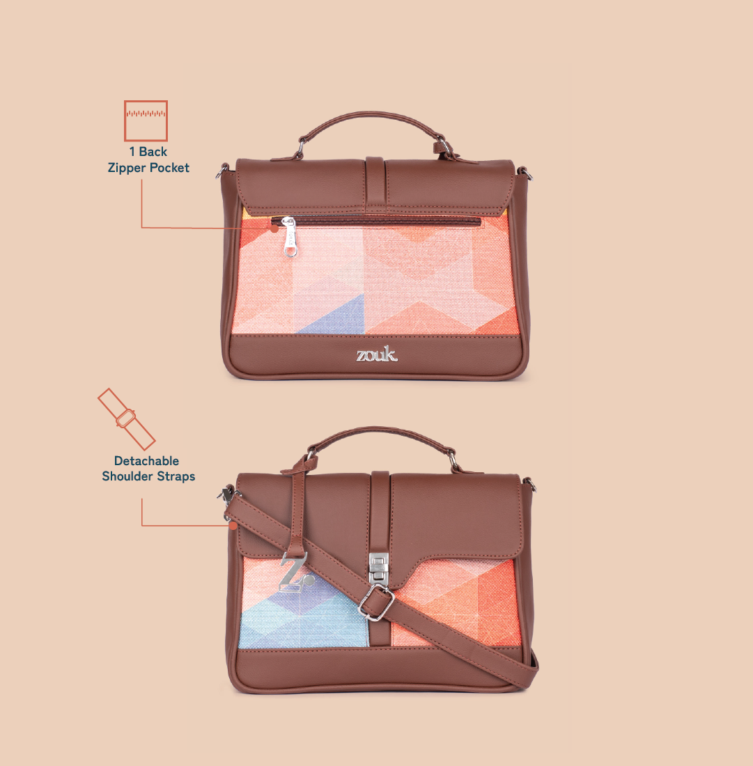 ZIP-Kriti Sanon - GeoOptics Nessa Satchel