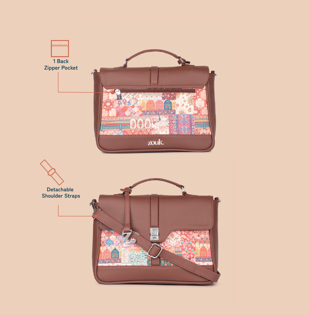 ZIP-Kriti Sanon - Kutch Gamthi Nessa Satchel