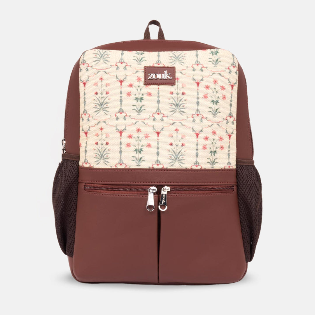 Taj Nakashi Office Backpack (Brown)