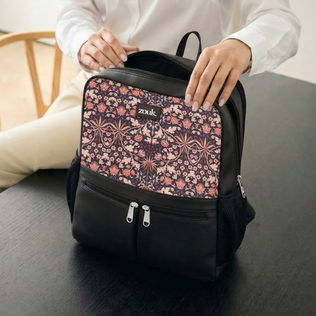 Kashmir Blooms Office Backpack