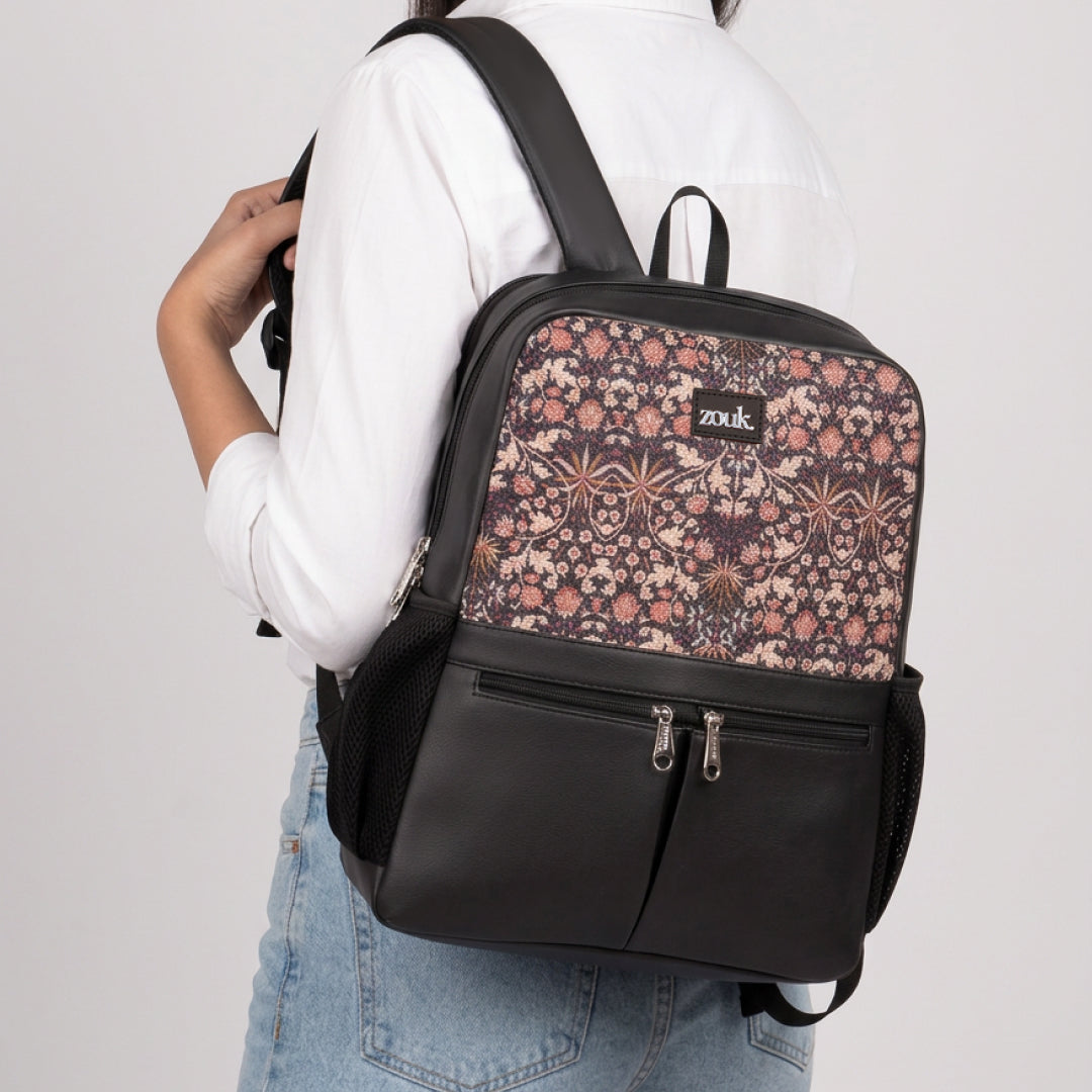 Kashmir Blooms Office Backpack