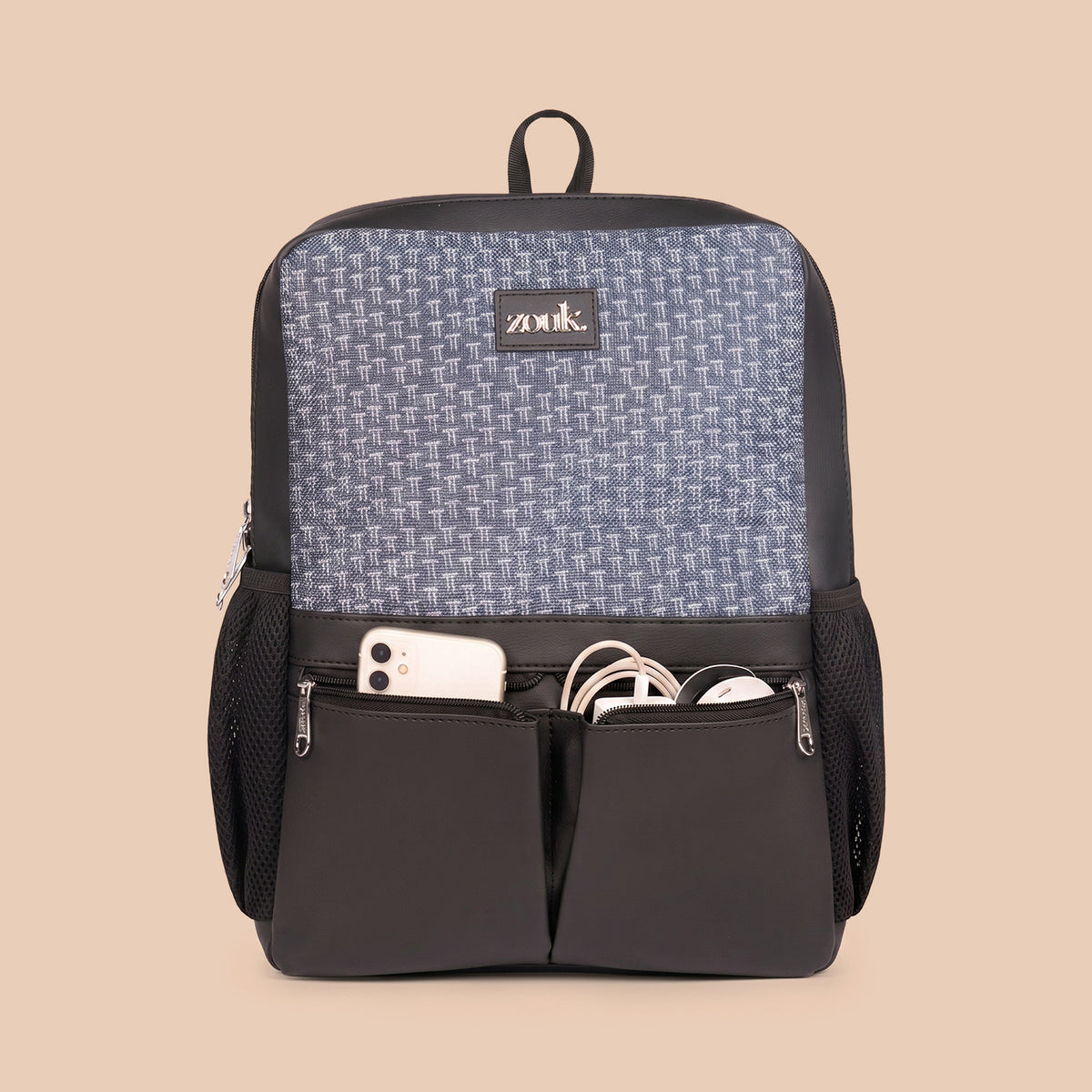 Charcoal Abyss Men's Office Backpack