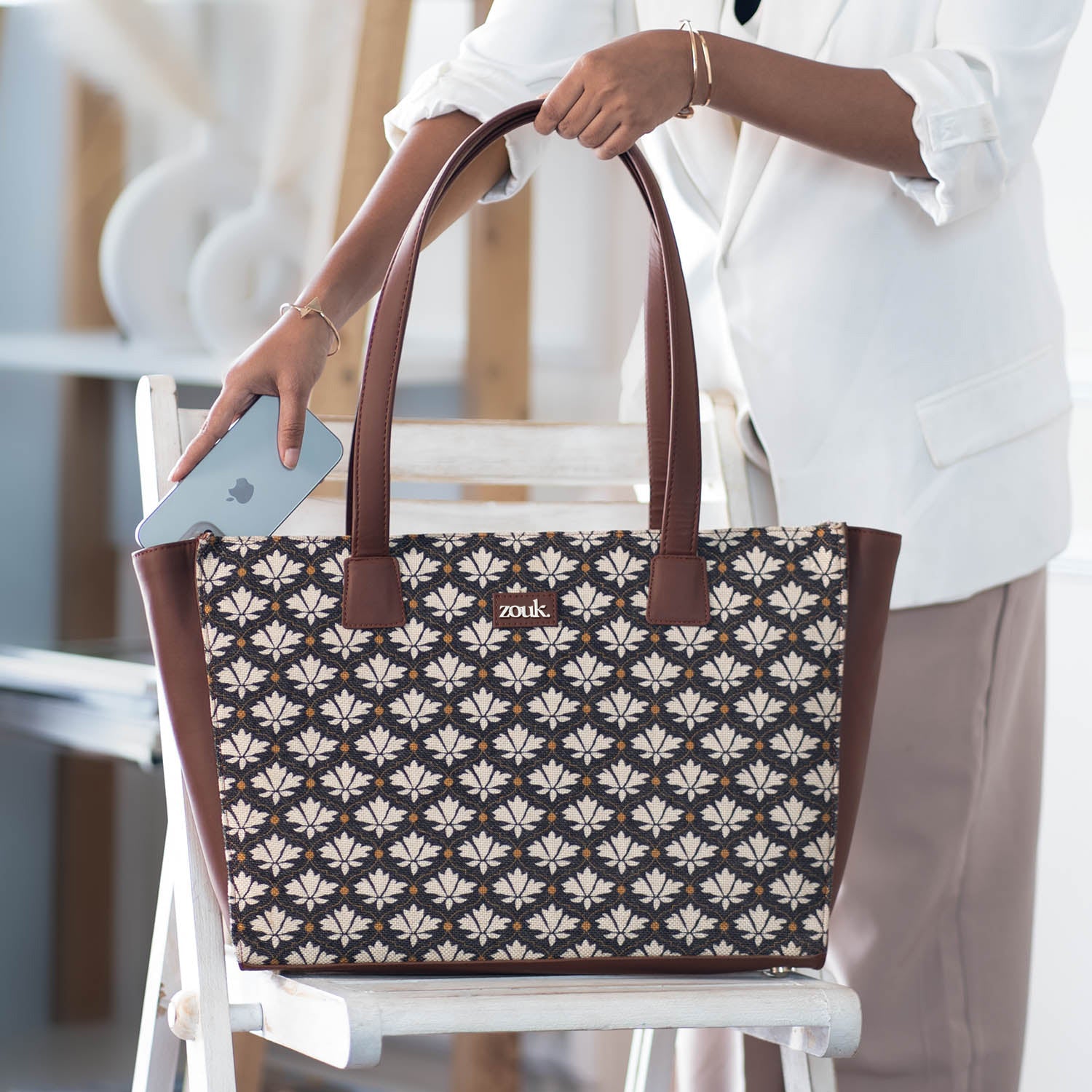 Bidri Kaiser Office Tote Bag