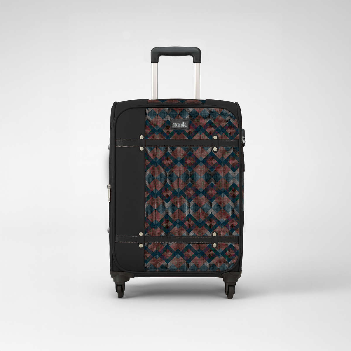 Periyar Waves Saira Trolley Bag - Black (Cabin)