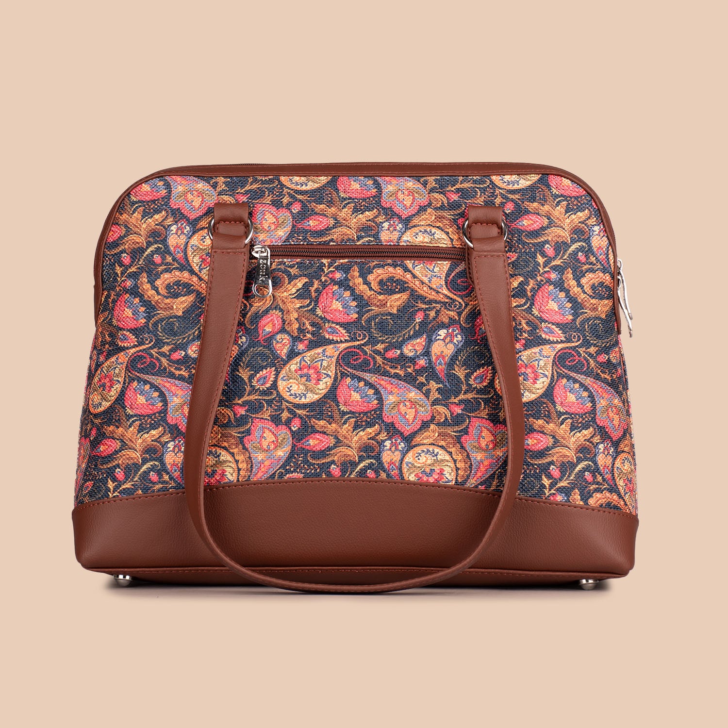 Paisley Print Carry All Work Bag