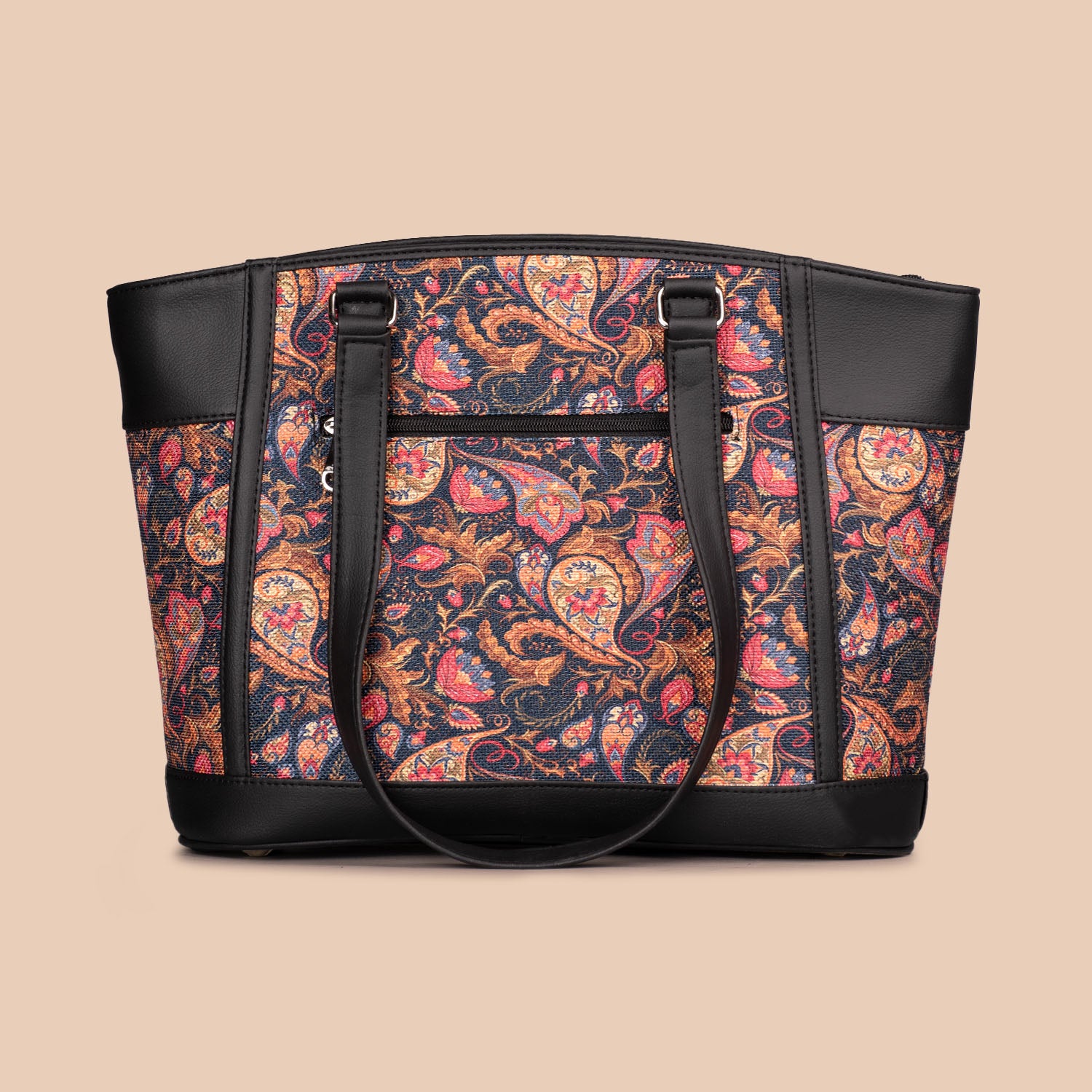 Paisley Print Classic Commute Office Bag