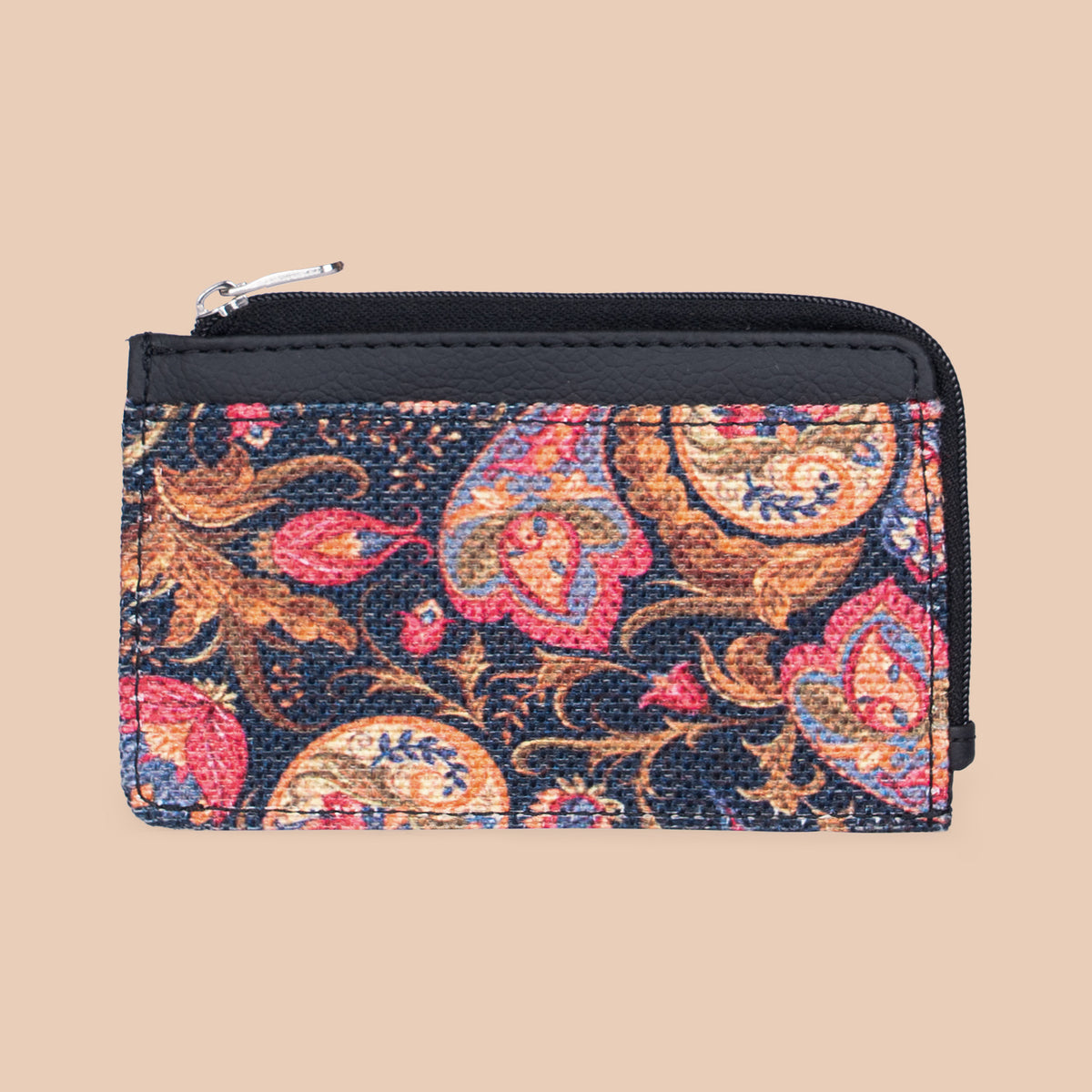 Paisley Print Eda Card Case