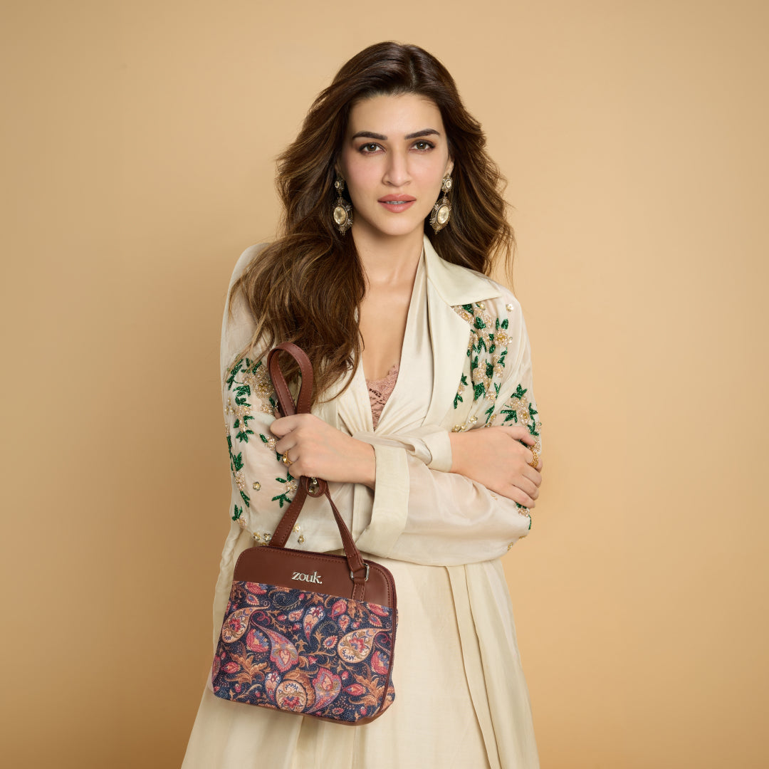 Paisley Print OOO Sling Bag