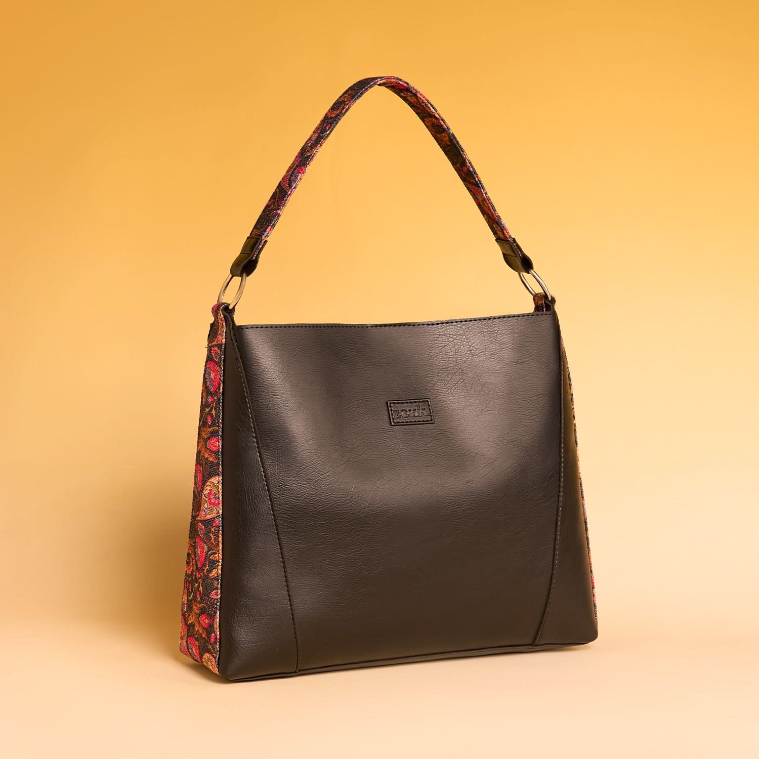 Paisley Print Classic Open Tote