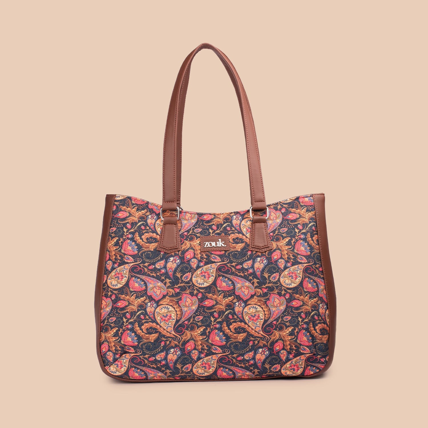 Paisley Print Getaway Tote Bag