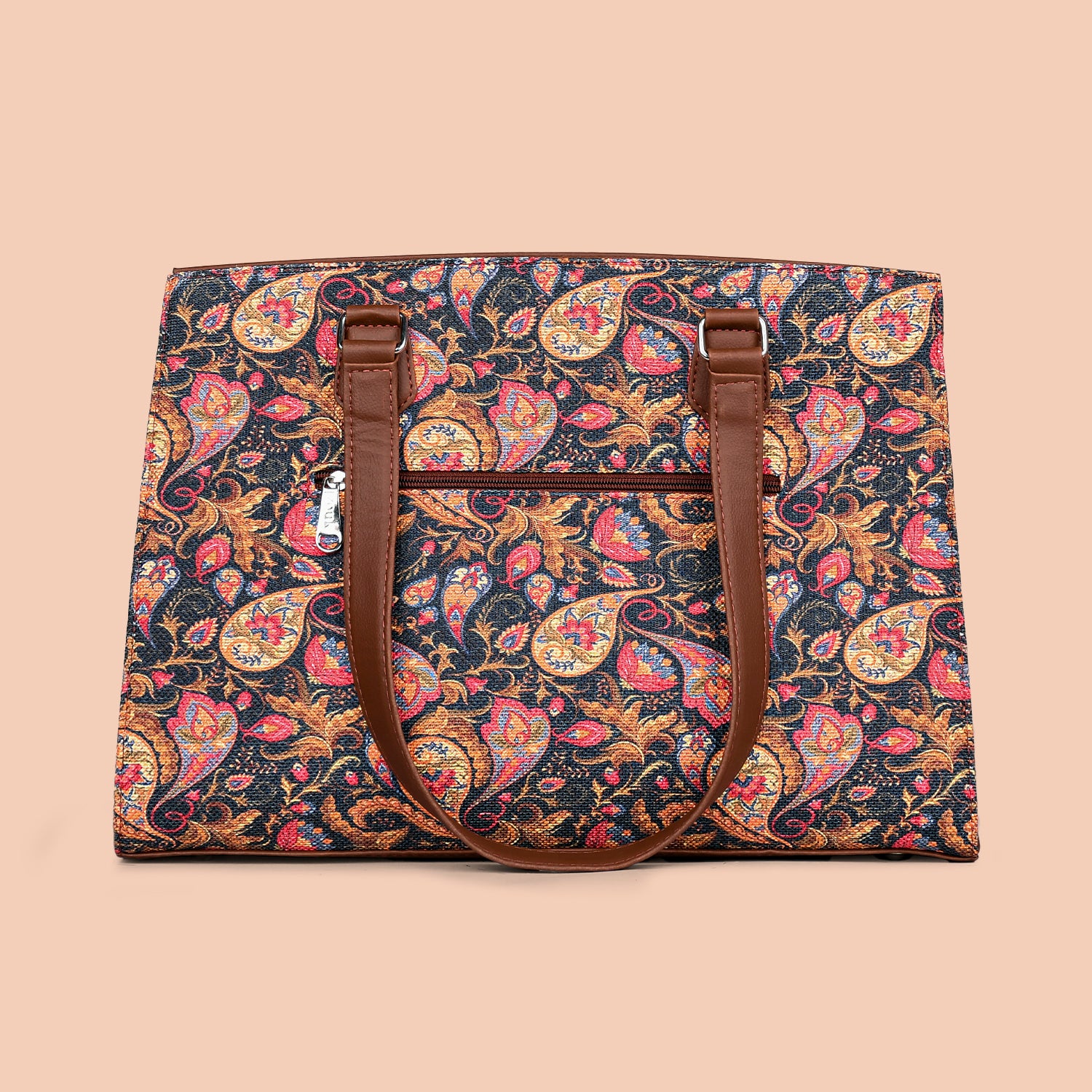 Paisley Print Statement Business Bag