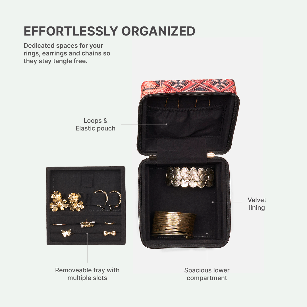 Patan Patola Noor Jewellery Box