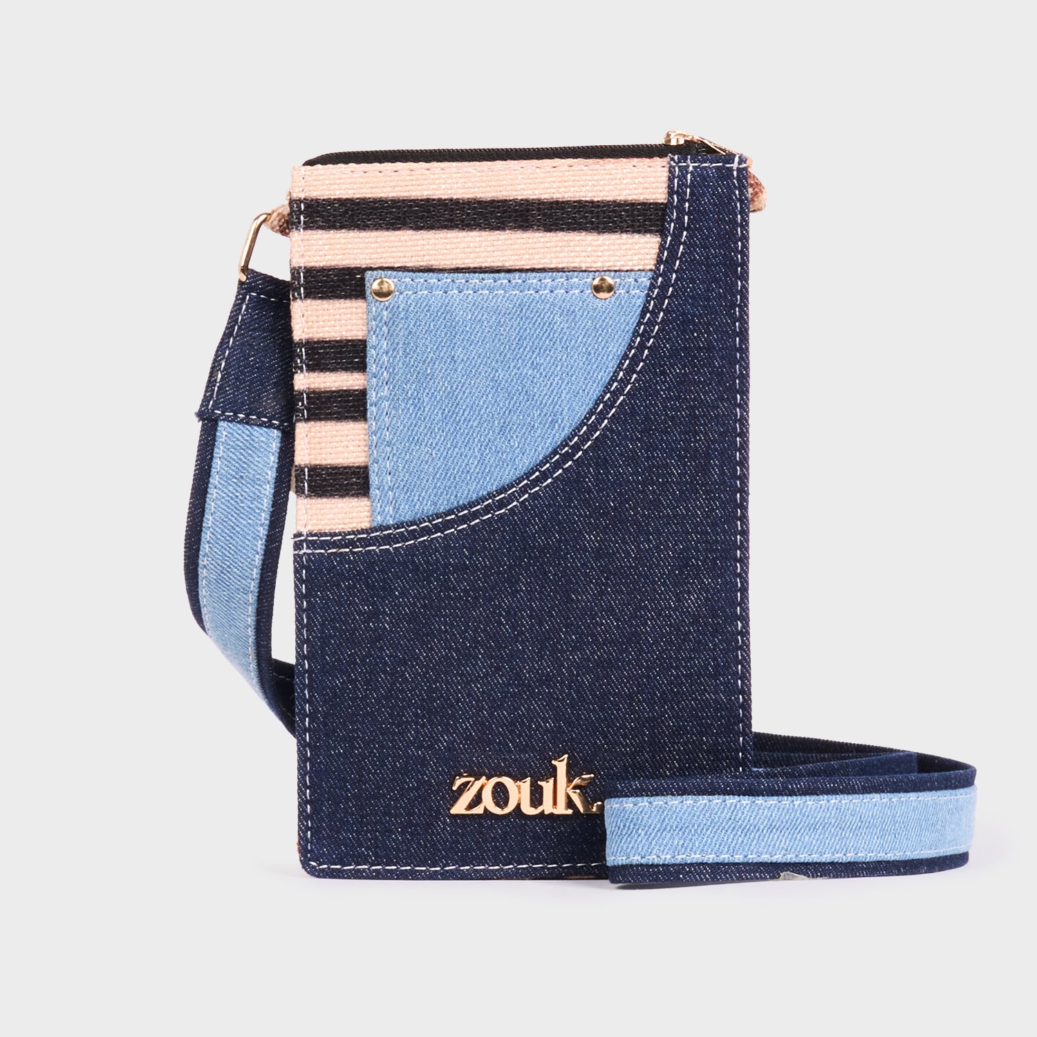 Rumi Phone Sling Qutub Stripes