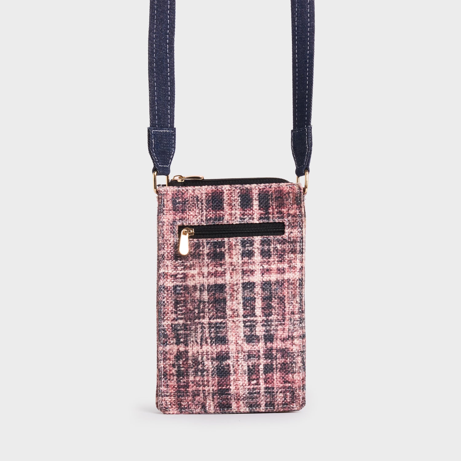 Rumi Phone Sling Cashmere Noir (Pink)