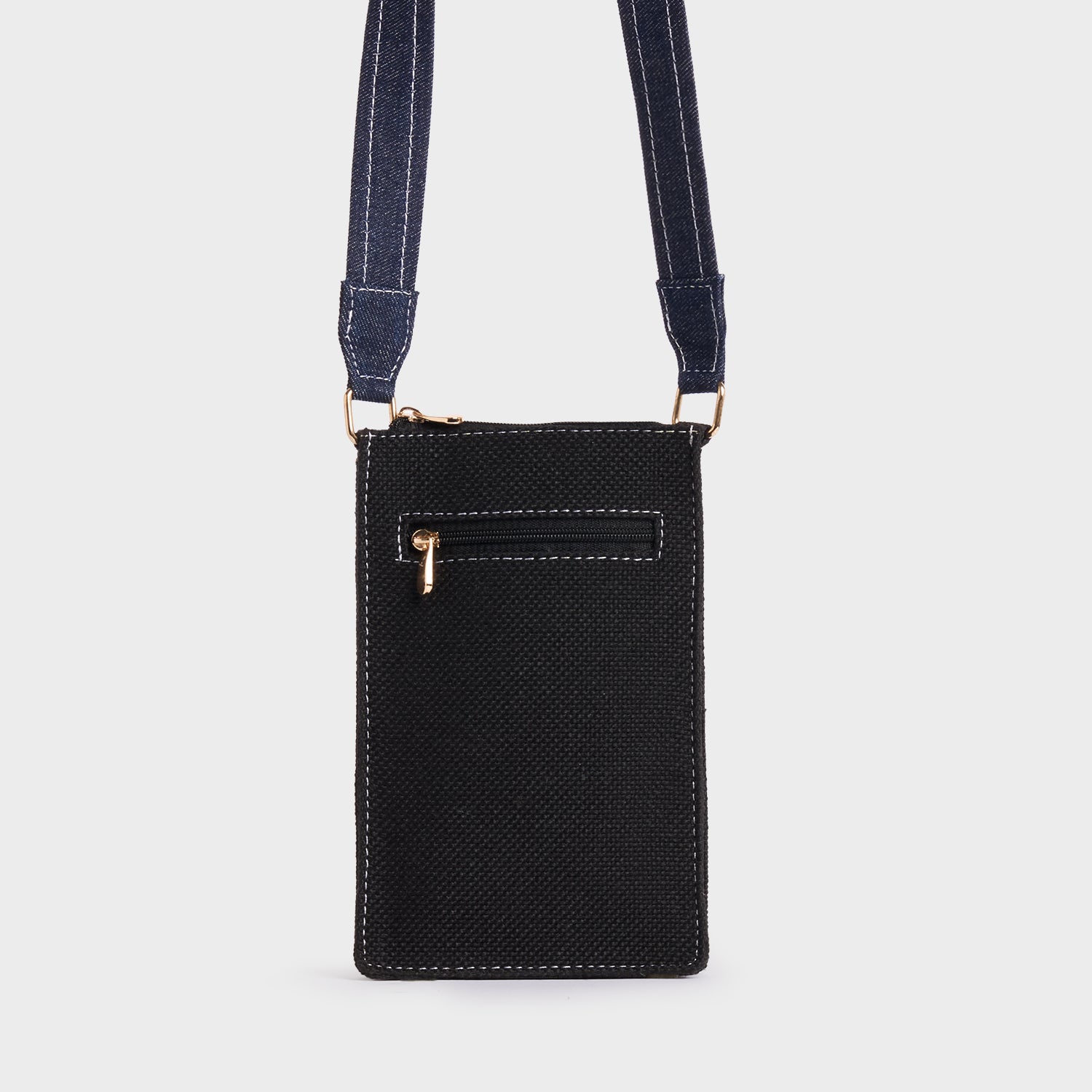 Rumi Phone Sling Jet Black