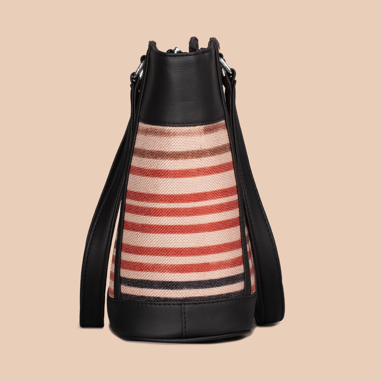 Qutub Stripes Classic Commute Office Bag