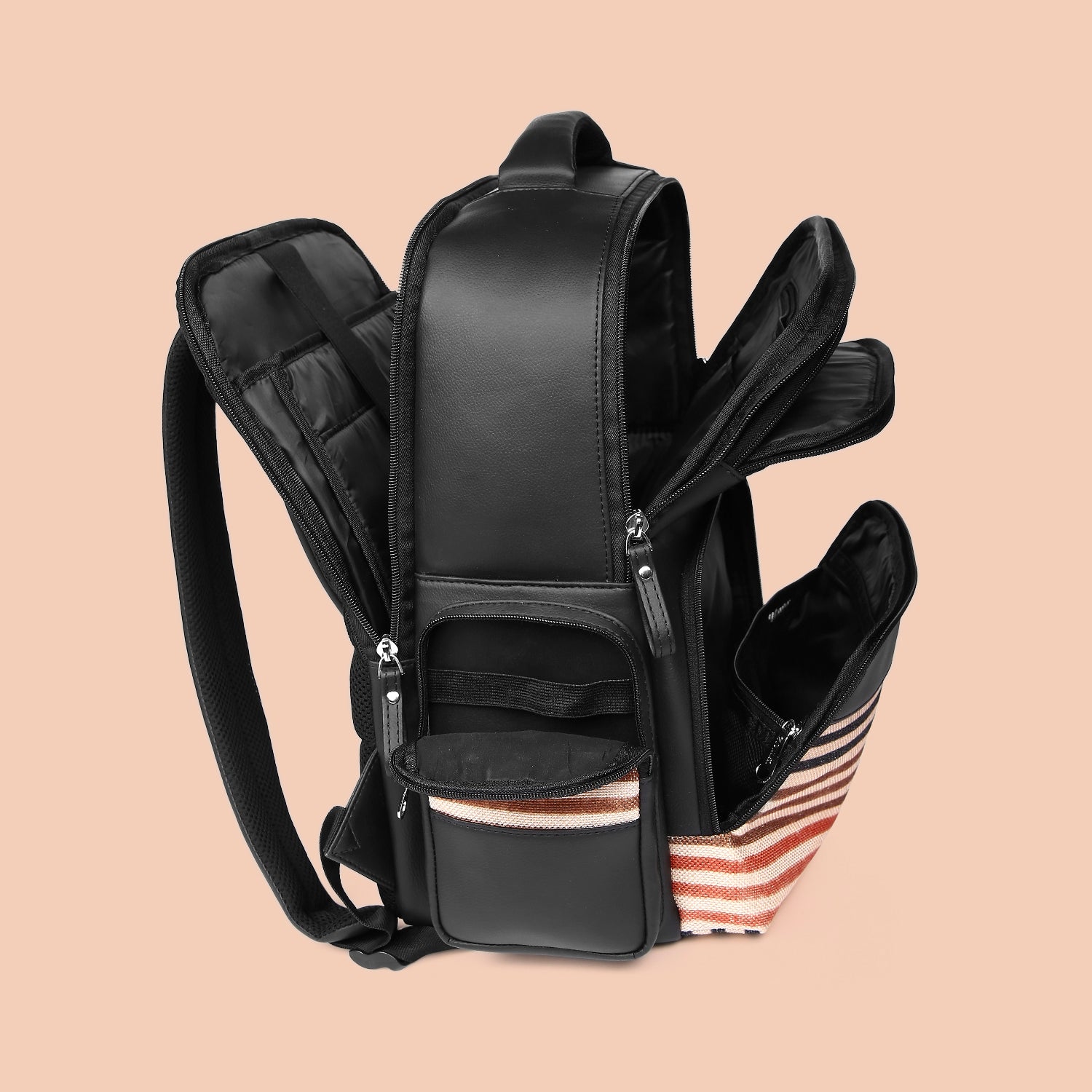 Qutub Stripes Consultant Backpack