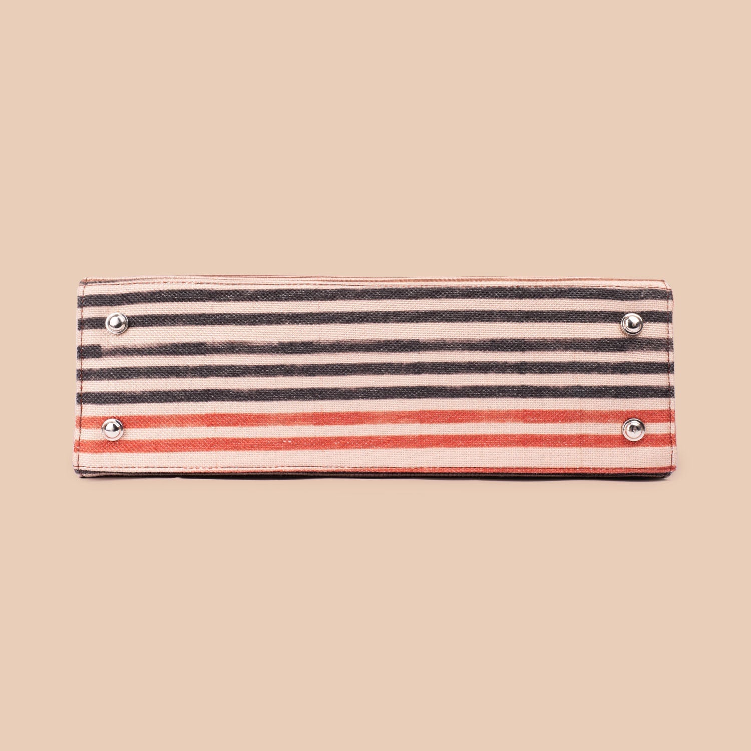 ZIP-Qutub Stripes Office Essential  Bag