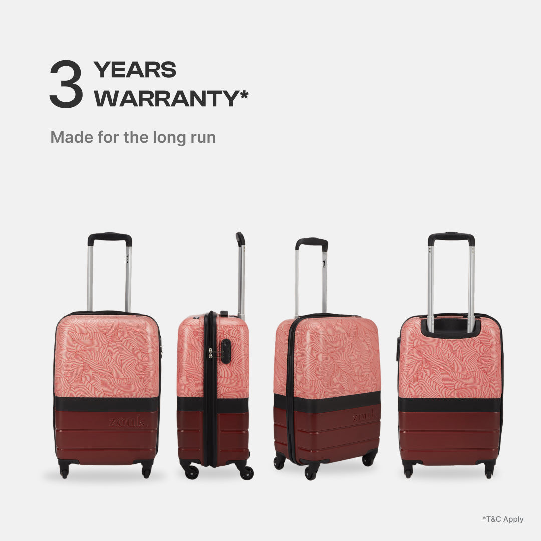 Andaman Crest Raahi Trolley Bag Combo (Cabin & Large)