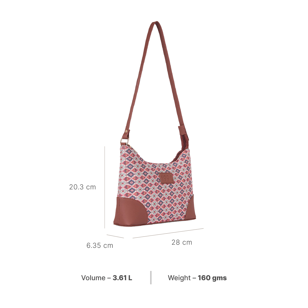 Ajrakh Kami Regular Handbag - 1991 by Zouk