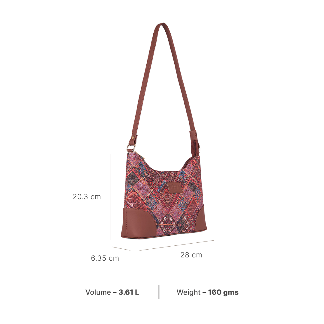 Bhuj Rabari Regular Handbag - 1991 by Zouk