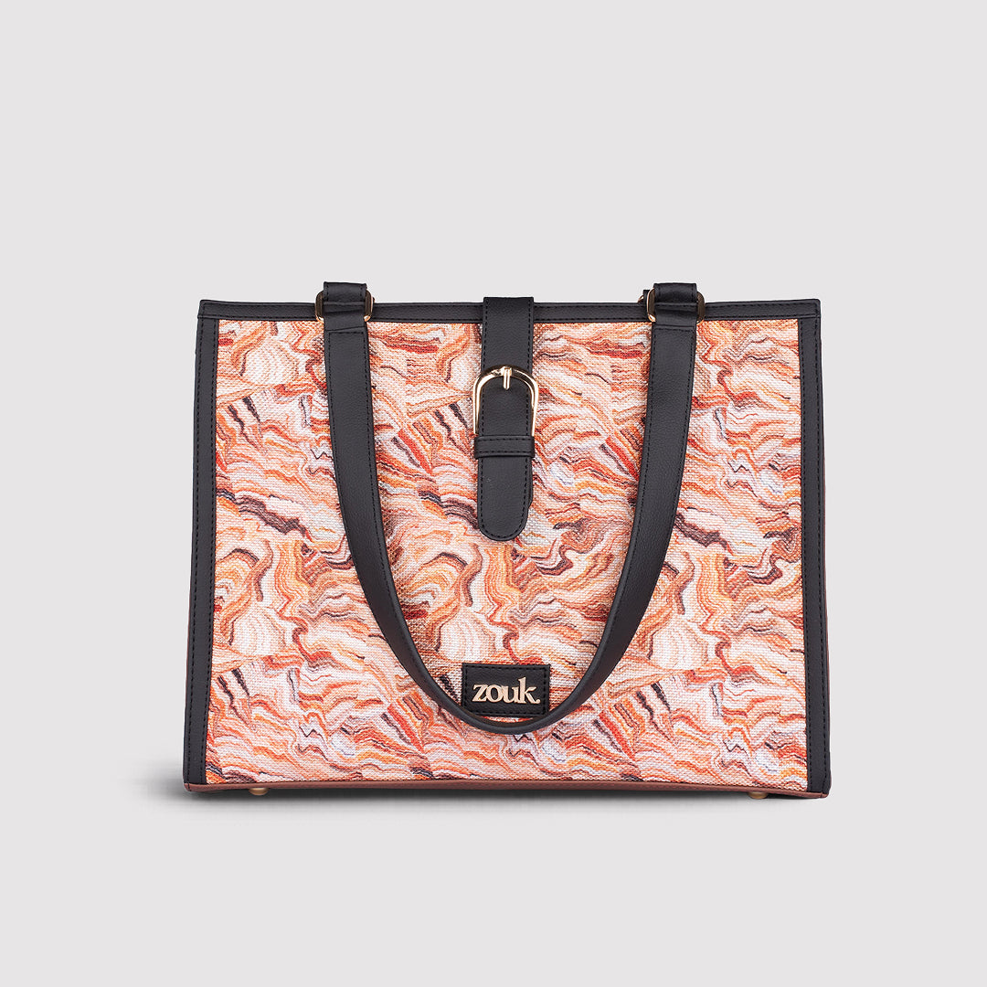 Rhea Kapoor Office Bag - Nicobar Coral