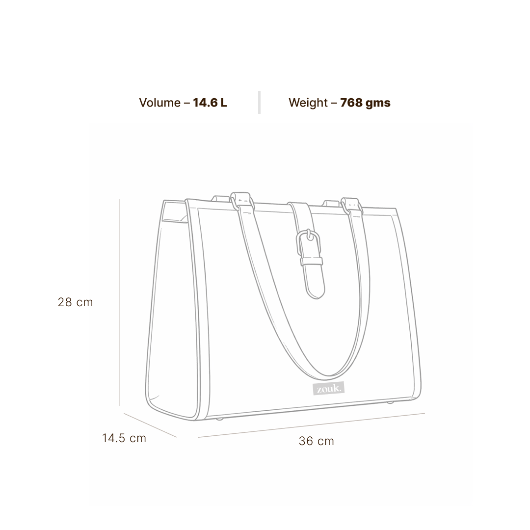 Rhea Kapoor Office Bag - Kashmir Blooms