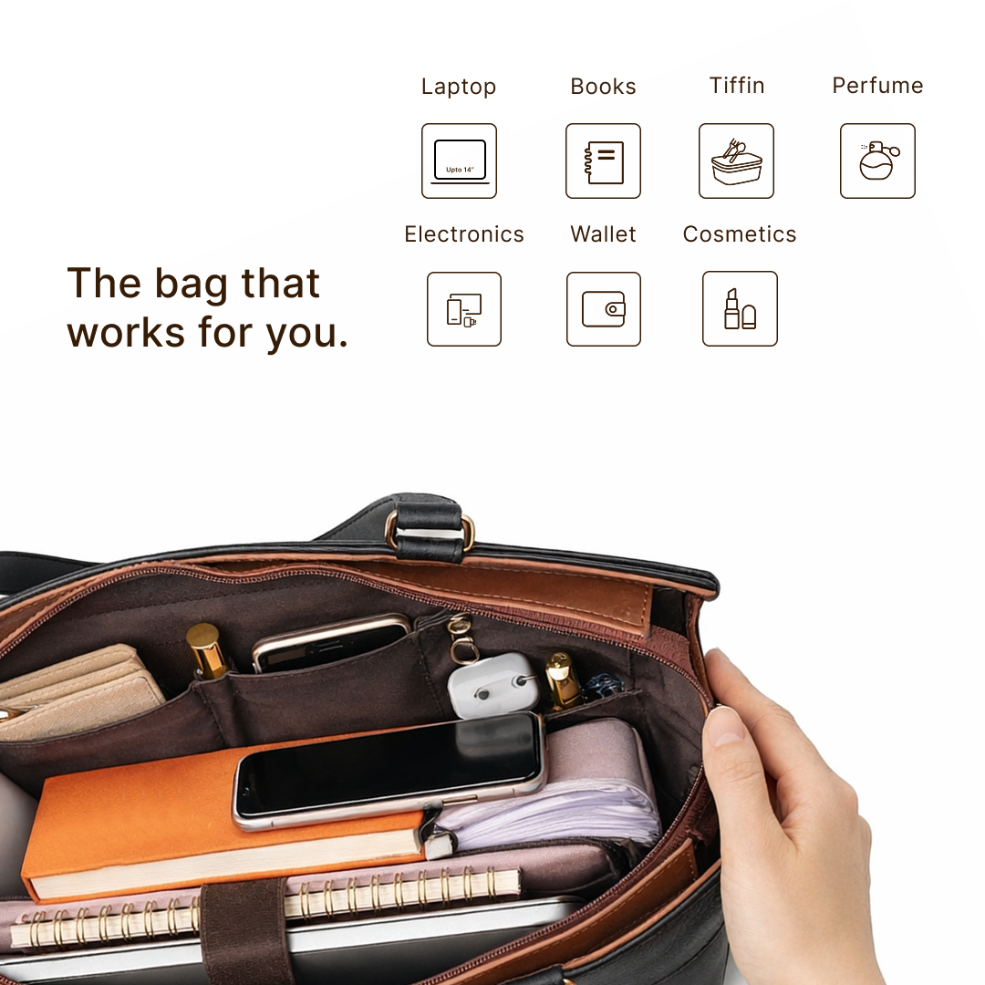 Rhea Kapoor Office Bag - Bristel