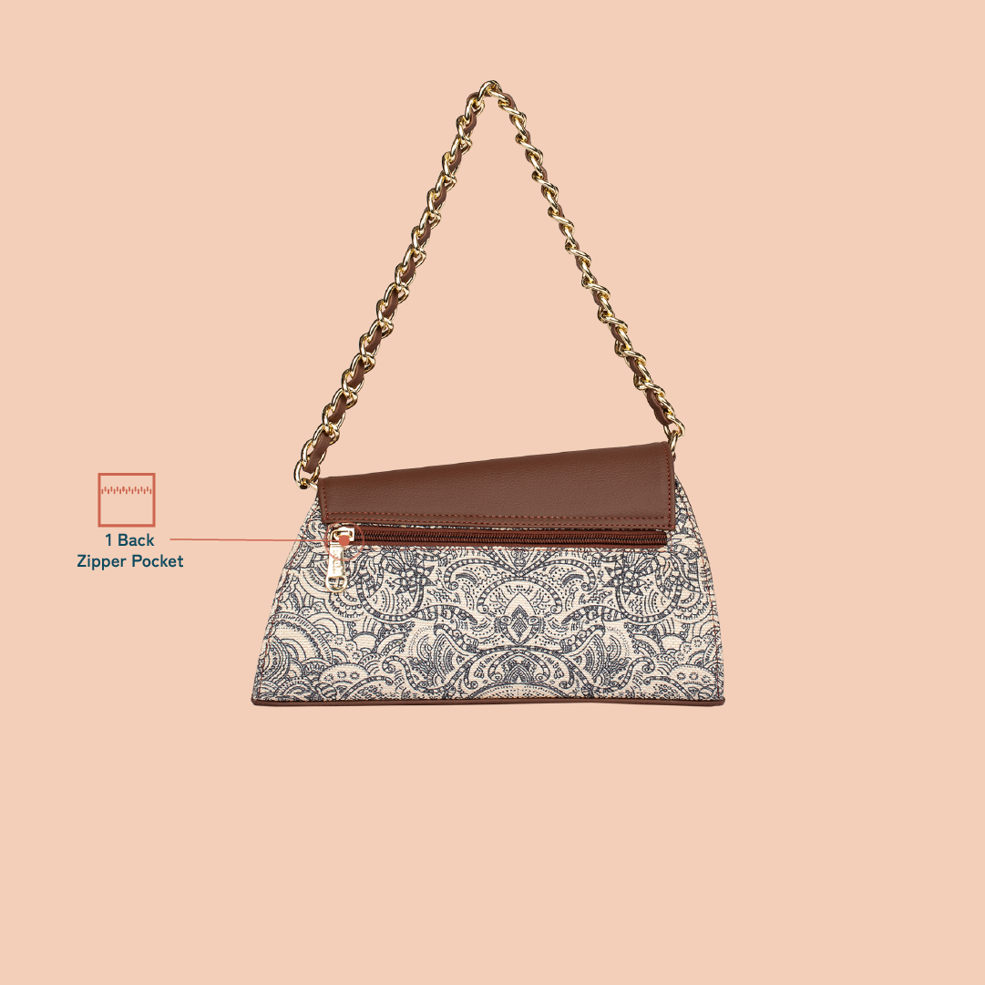 ZIP-Rhea Kapoor Baguette - Colaba Shirin