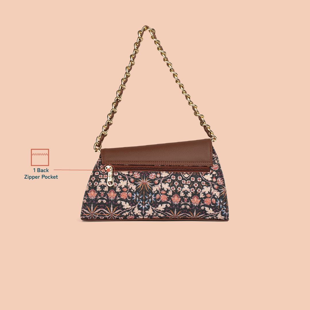 Rhea Kapoor Baguette - Kashmir Blooms