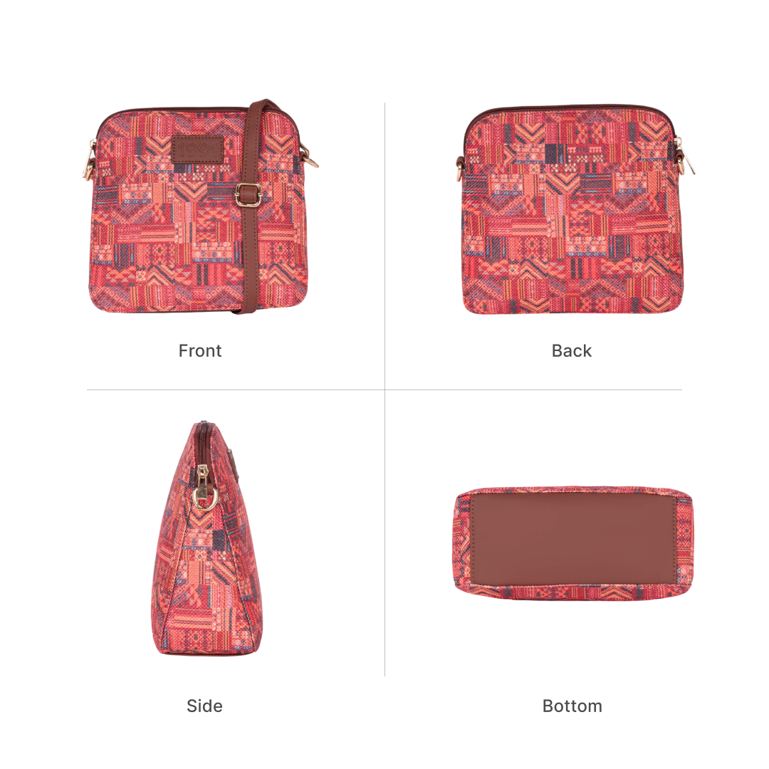 Mithila Reverie Regular Sling Bag - 1991 by Zouk
