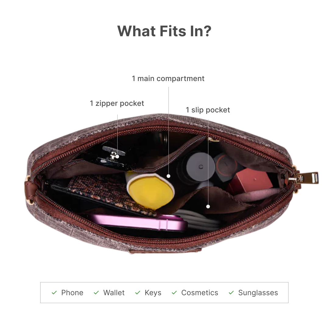 Coorg Husk Regular Sling Bag - 1991 by Zouk