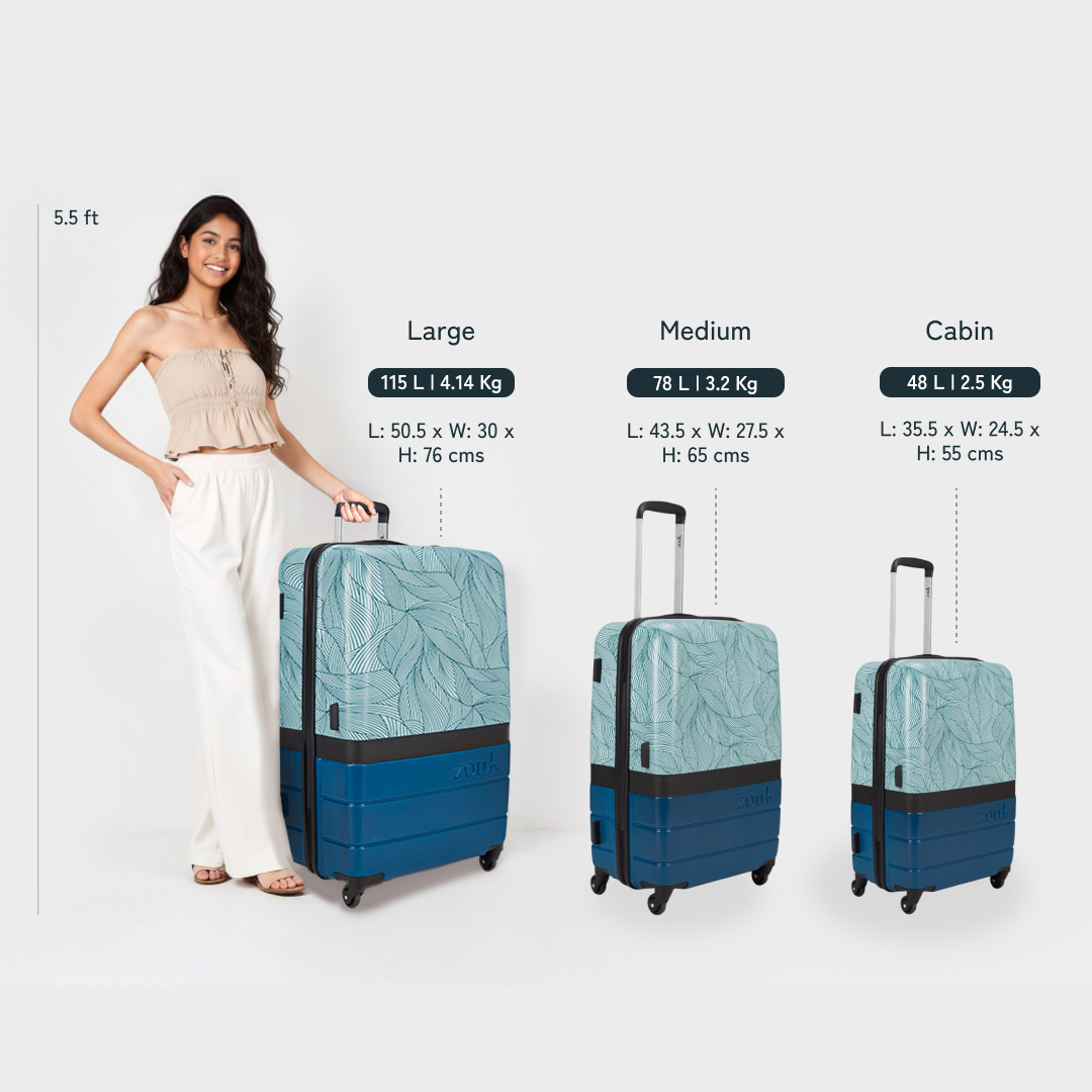 ZIP-Andaman Crest Raahi Trolley Bag