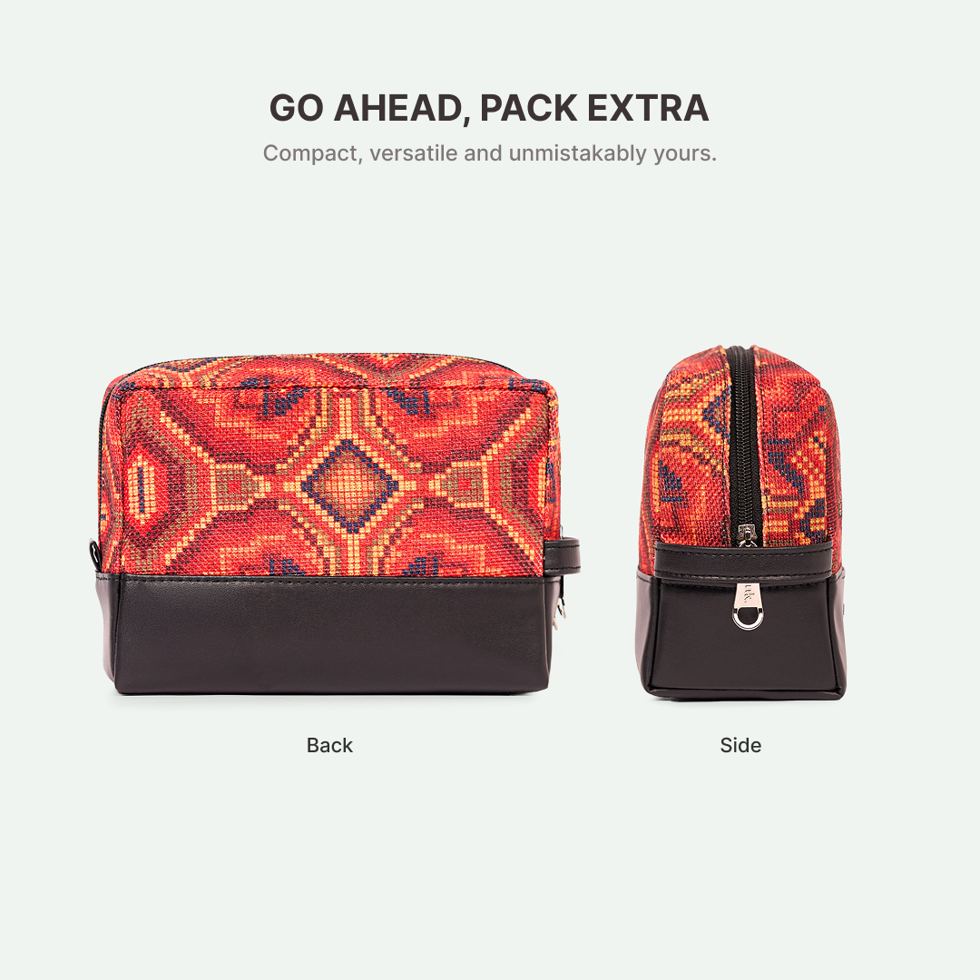 Konark Chroma Raha Travel Pouch (Small+Medium) Combo