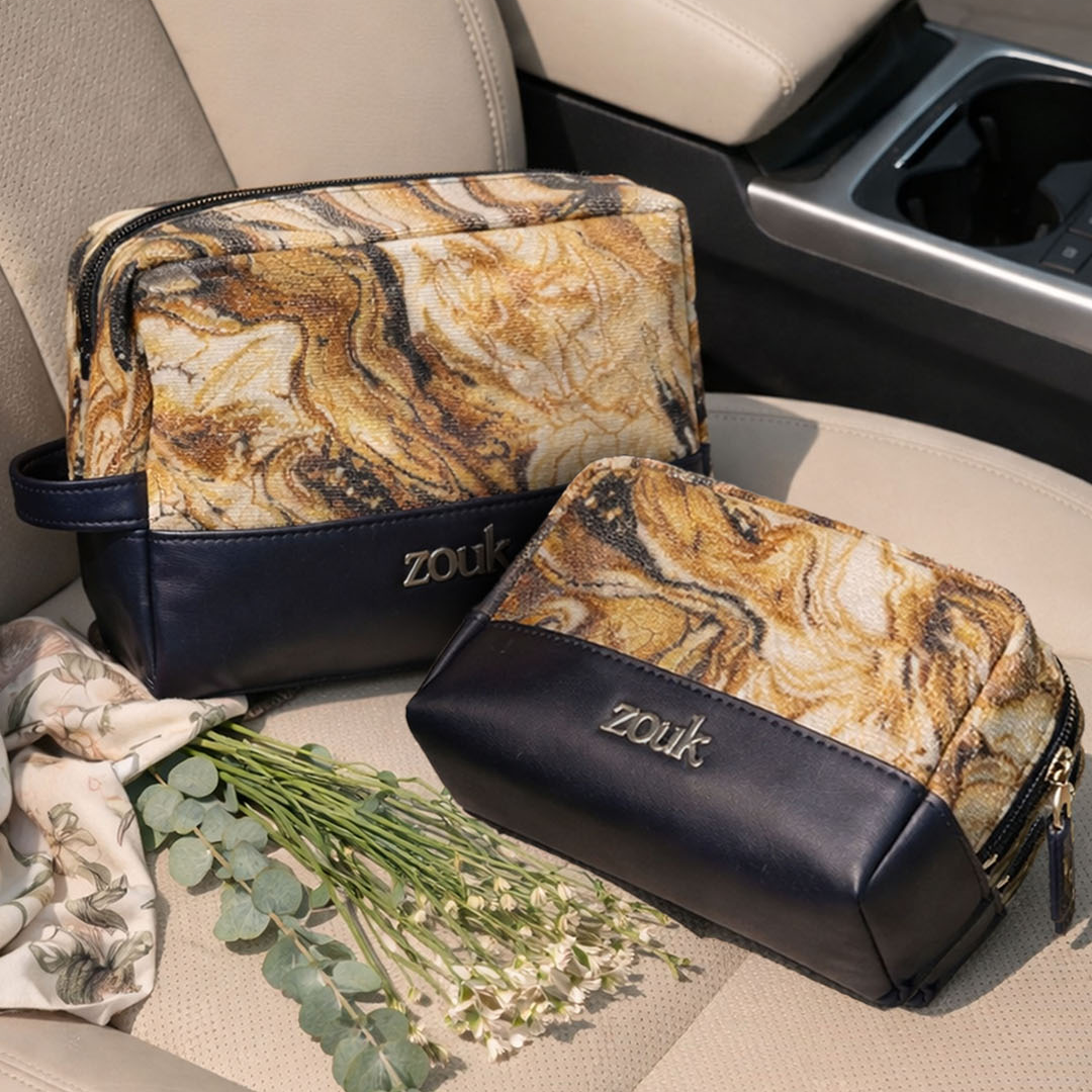 Kumaon Muse Raha Travel Pouch (Small+Medium) Combo