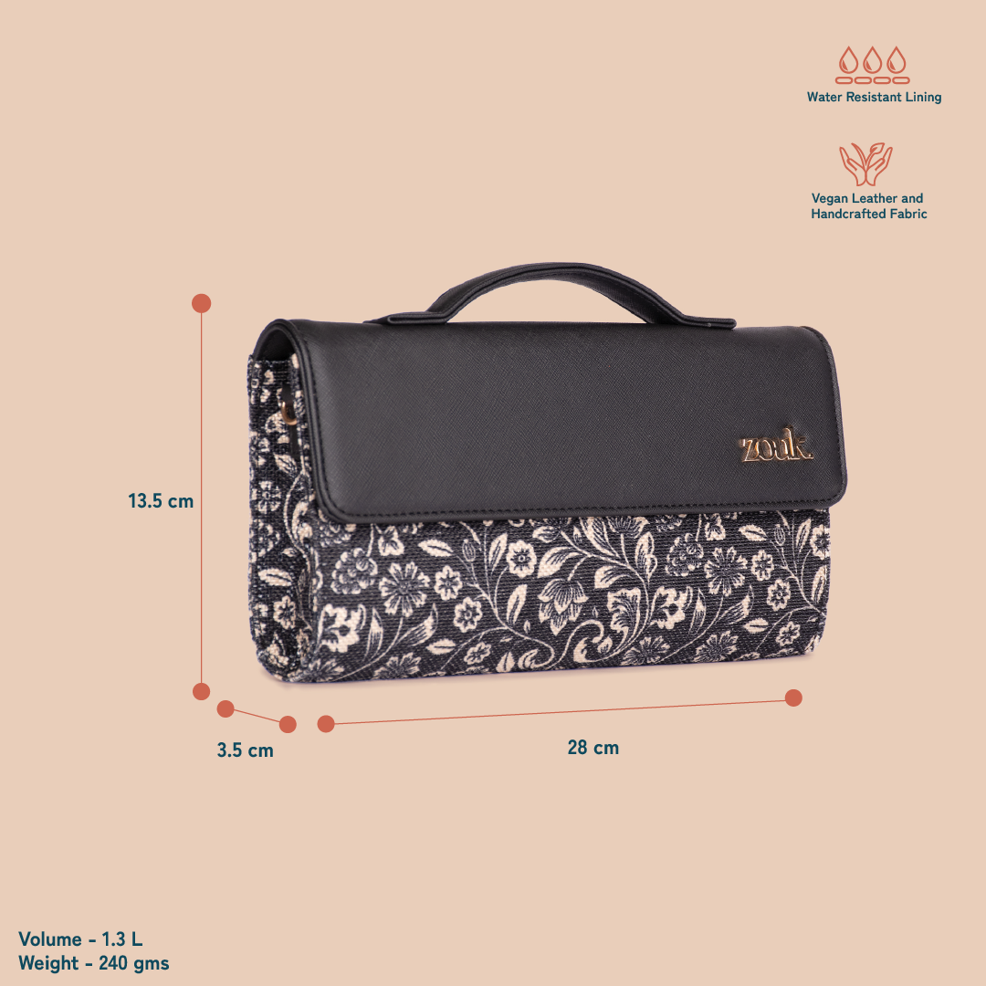 ZIP-Rhea Kapoor Clutch - FloMotif