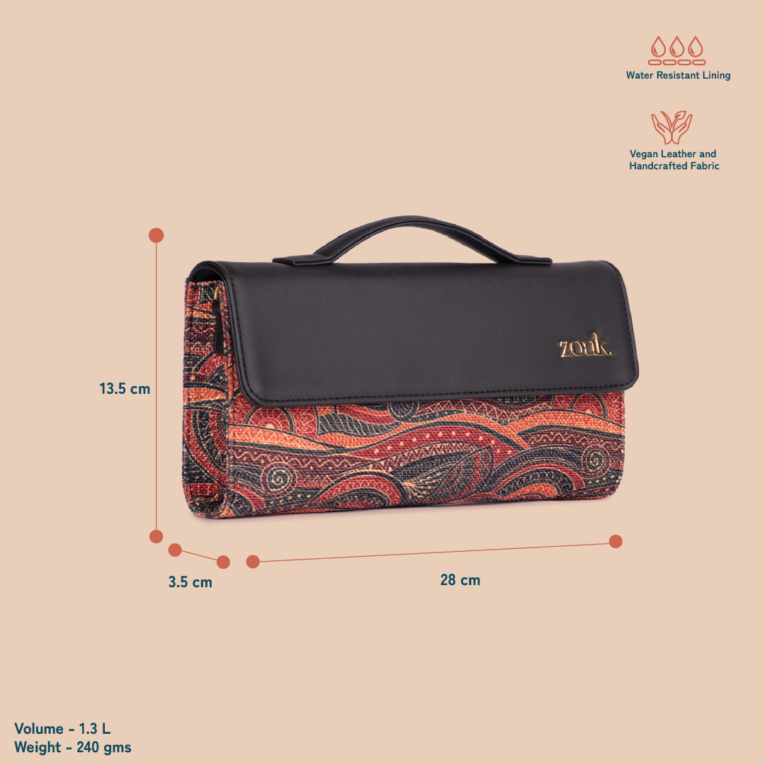 ZIP-Rhea Kapoor Clutch - Pithora Artistry