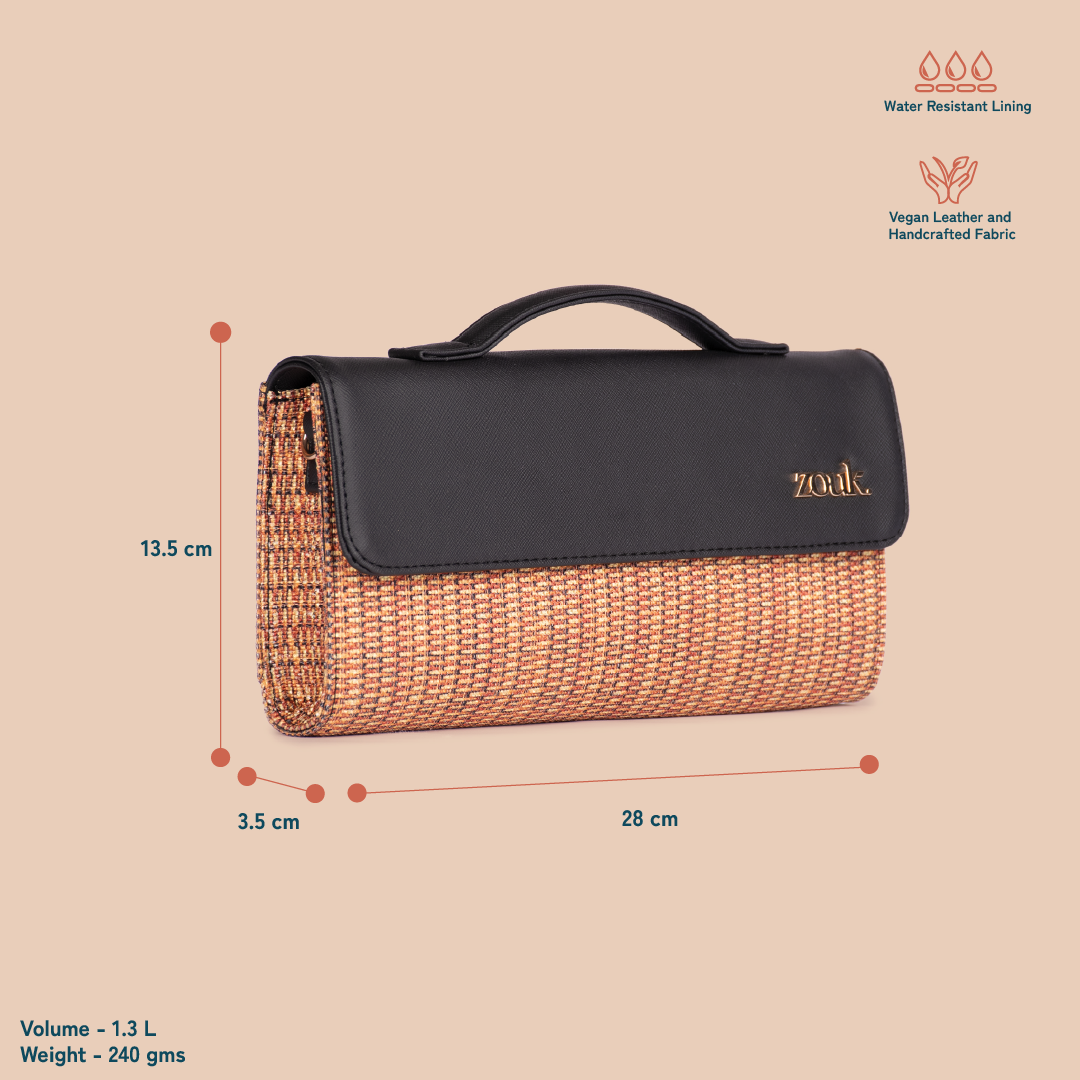 ZIP-Rhea Kapoor Clutch - Bombay Macrame