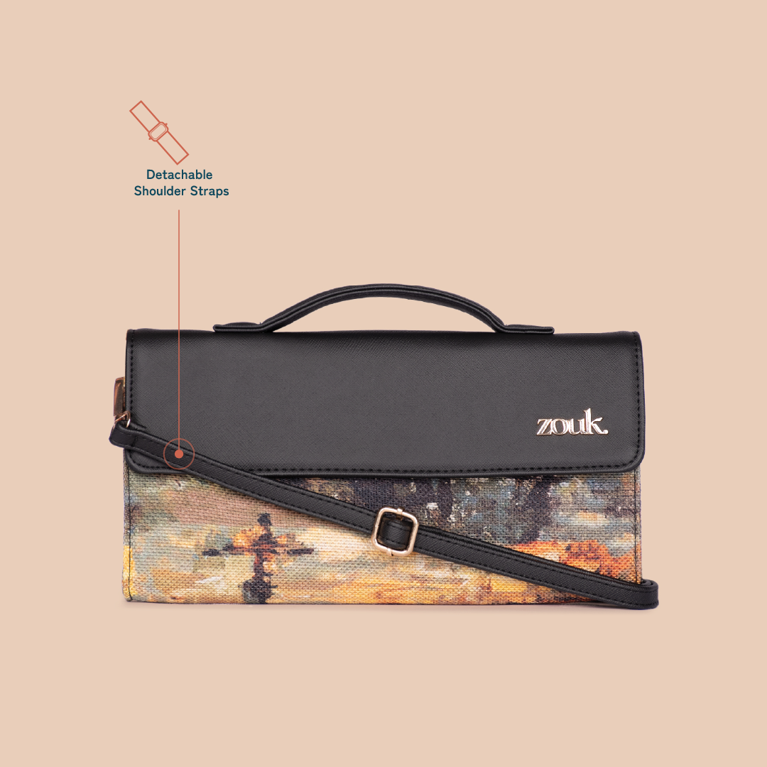 ZIP-Rhea Kapoor Clutch - Bombay Tapestry