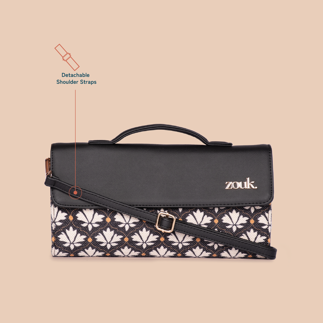 ZIP-Rhea Kapoor Clutch - Bidri Kaiser