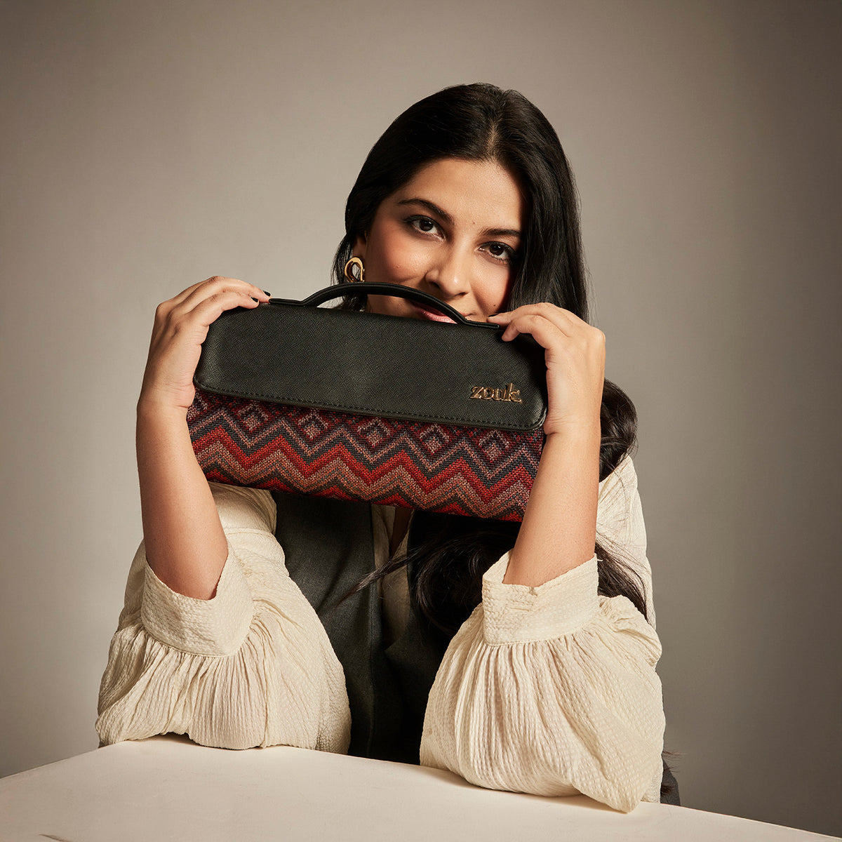 Rhea Kapoor Clutch - Gwalior Weaves