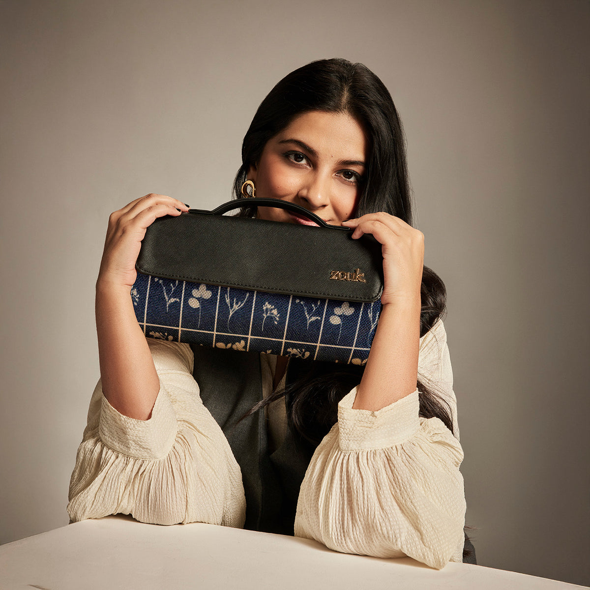 Rhea Kapoor Clutch - Lakshadweep Azure