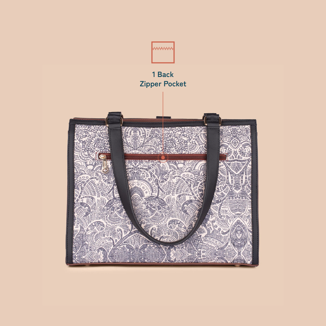 ZIP-Rhea Kapoor Office Bag - Colaba Shirin