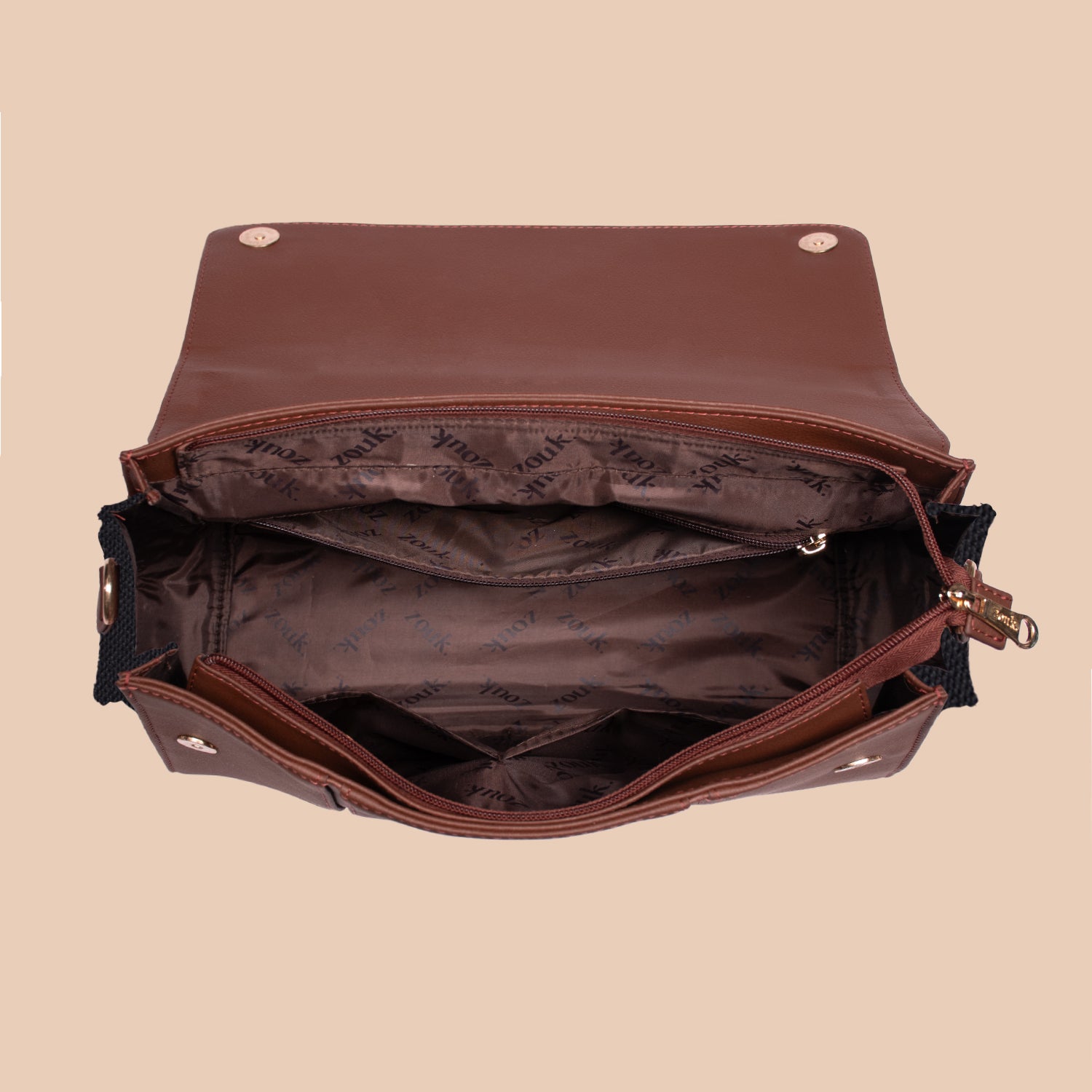 Rhea Kapoor Satchel Bag - Qutub Stripes